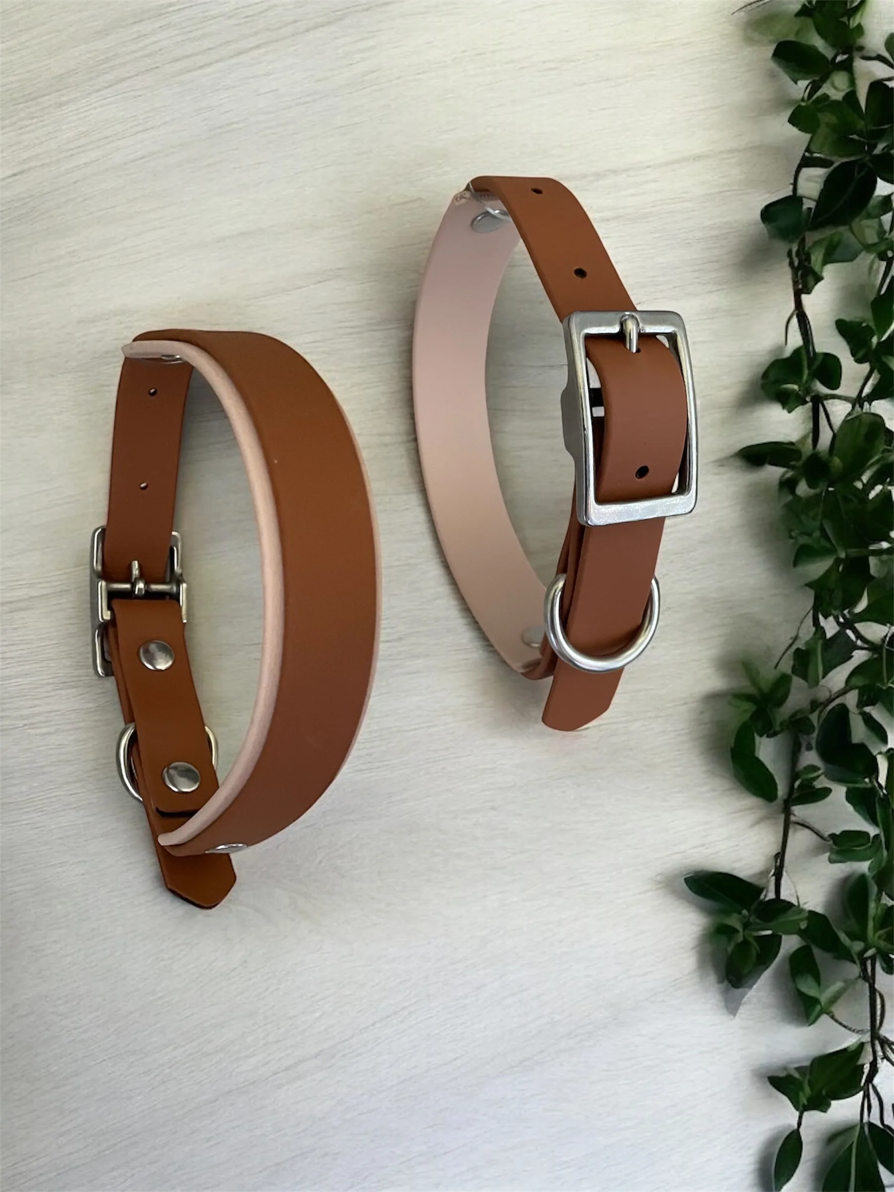 Collier bicolore